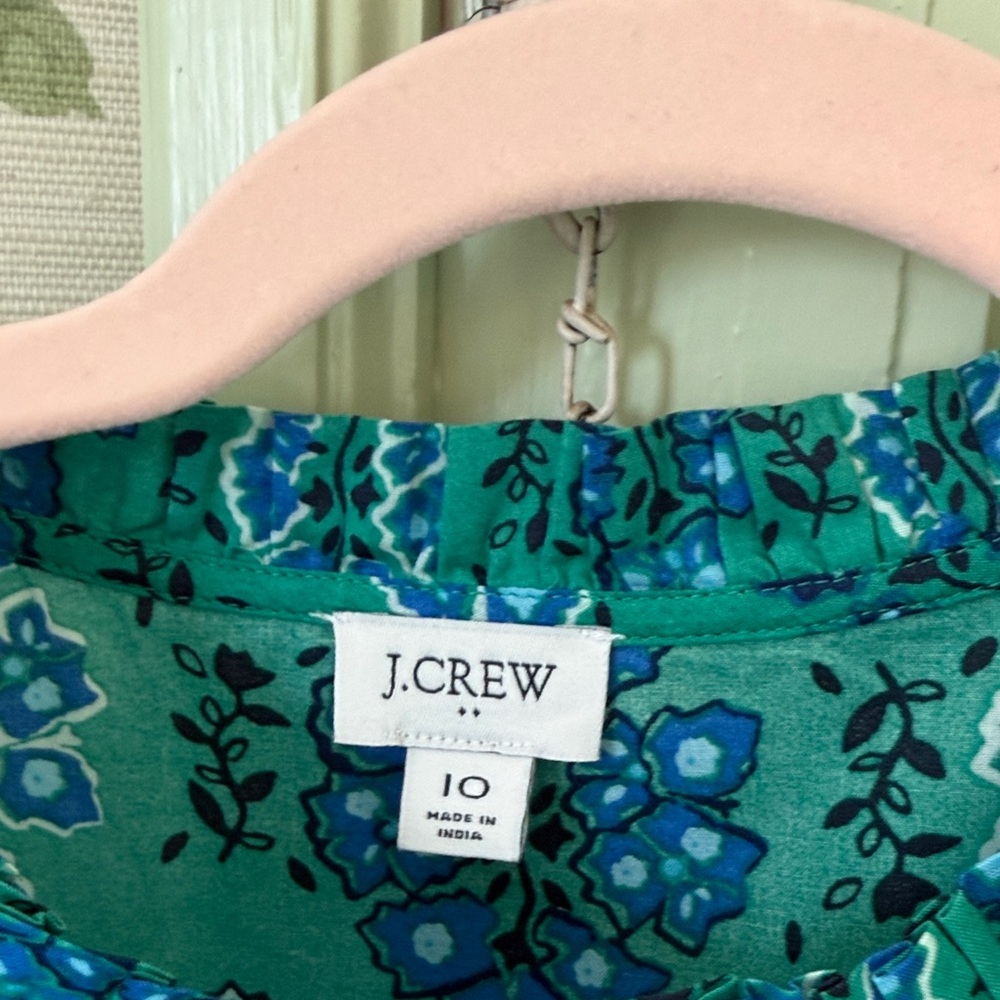 J.Crew Green Midi Dress ~ Great for Easter! - Picture 5 of 9